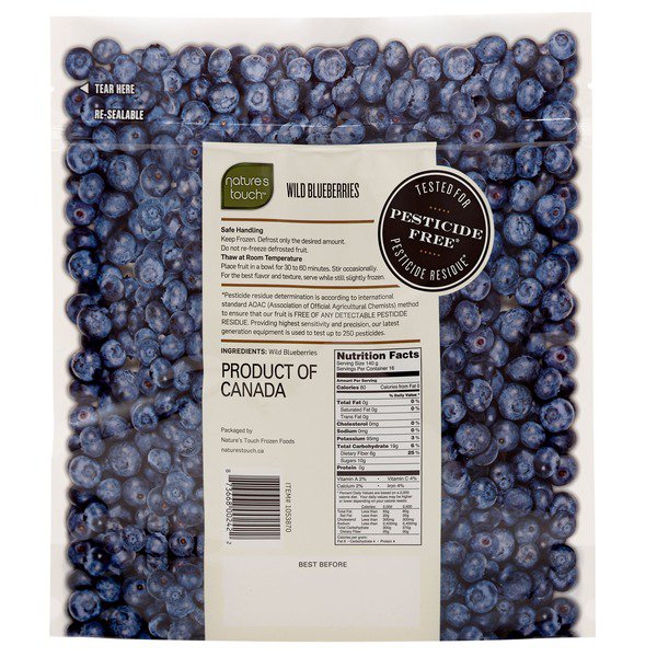 natures touch wild blueberries 80 oz 1