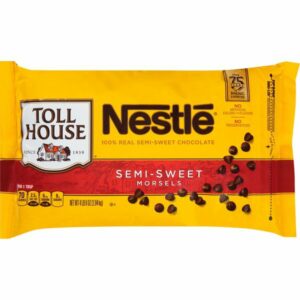 nestle tollhouse semi sweet morsels 72 oz