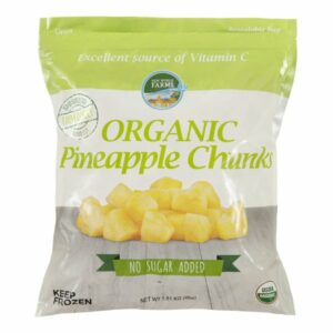 new world farms organic pineapple chunks 4 lbs