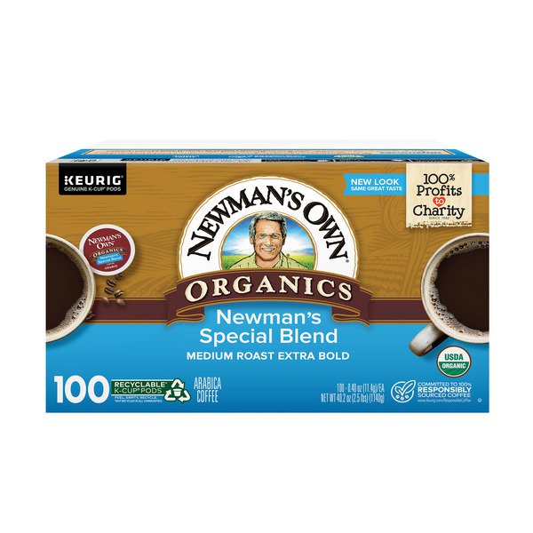 newmans own organics special blend k cup 100 ct 1