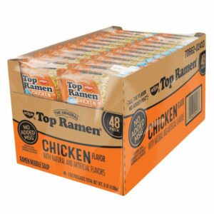 nissin chicken top ramen 48 ct