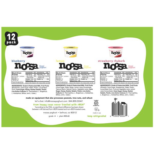 noosa yoghurt variety 12 x 4 oz 1