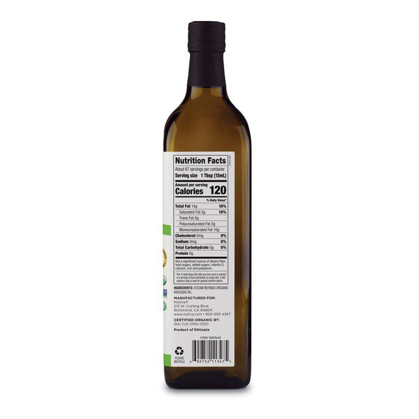 nutiva org avocado oil 1 l 1