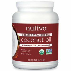 nutiva organic refined coconut oil 78 oz