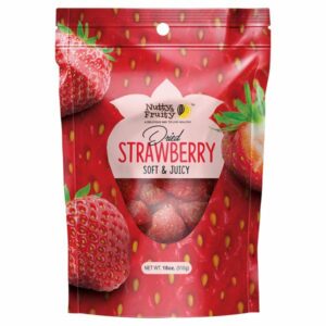 nutty fruity dried strawberries 18 oz