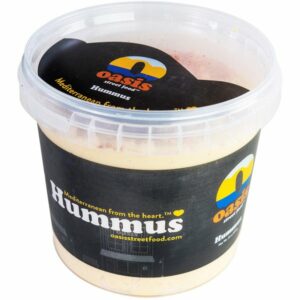 oasis street food hummus 24 oz