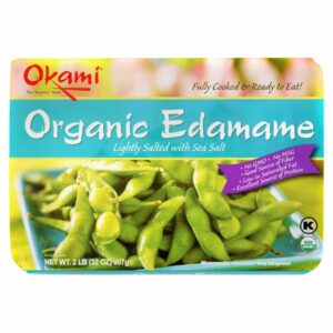 okami organic edamame 32 oz
