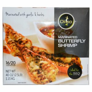 olivia marinated butterfly shrimp 2 5 lb