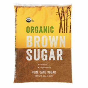organic brown sugar 7 5 lbs