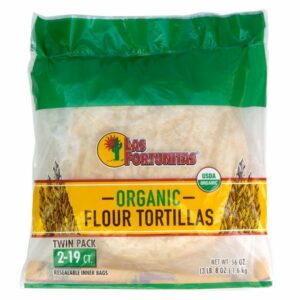 Organic Flour Tortillas, 2 x 19 ct