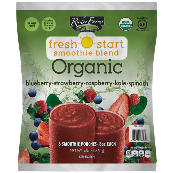 organic fresh start fruit veggie blend 6 x 8 oz