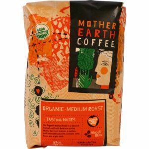 organic mother earth medium roast coffee 2 lbs