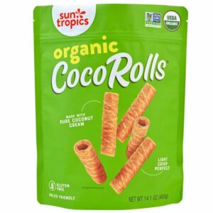 organic sun tropics coconut rolls 14 1 oz