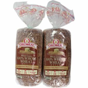oroweat 100 whole wheat 2 x 32 oz