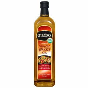 ottavio organic toasted sesame oil 25 5 fl oz