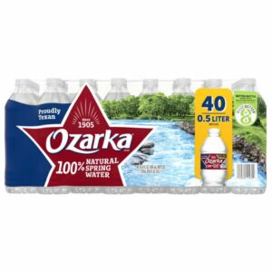 ozarka 100 natural spring water 40 x 16 9 fl oz