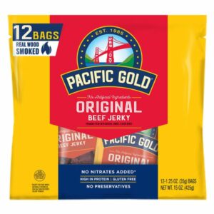 pacific gold original beef jerky 12 x 1 25 oz