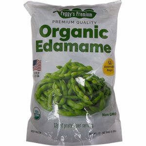 peggys premium organic edamame 12 x 8 oz