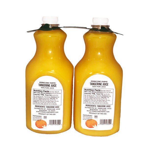 perricone farms tangerine juice 2 x 59 oz 1