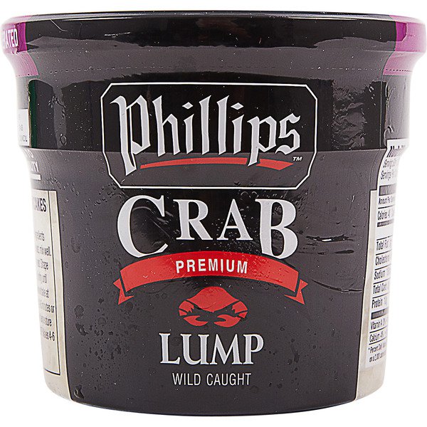 phillips lump wild caught premium crab meat 16 oz