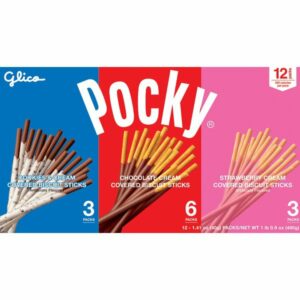 pocky variety pack biscuit sticks 12 ct