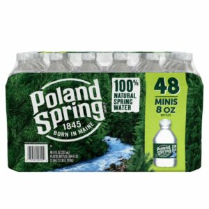 poland spring 100 natural spring water 48 x 8 fl oz