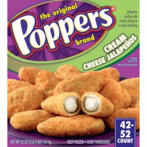 poppers jalapeno cream cheese poppers 52 oz