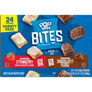 poptart bites strawberry chocolate 24 ct