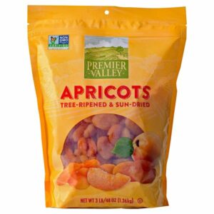 premier valley dried apricots 48 oz bag