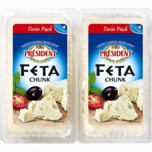 president feta cheese block 2 ct