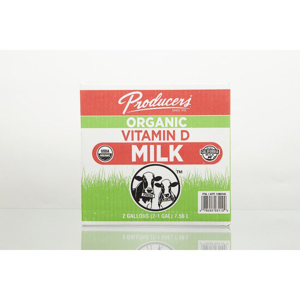 producers organic vitamin d whole milk