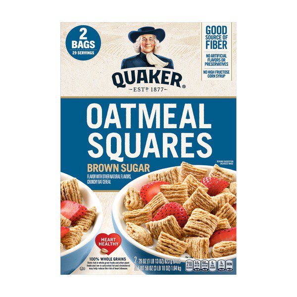 quaker oatmeal squares 58 oz