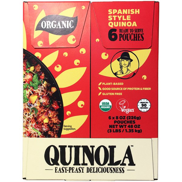 quinola organic spanish quinoa 6 x 8 oz 1