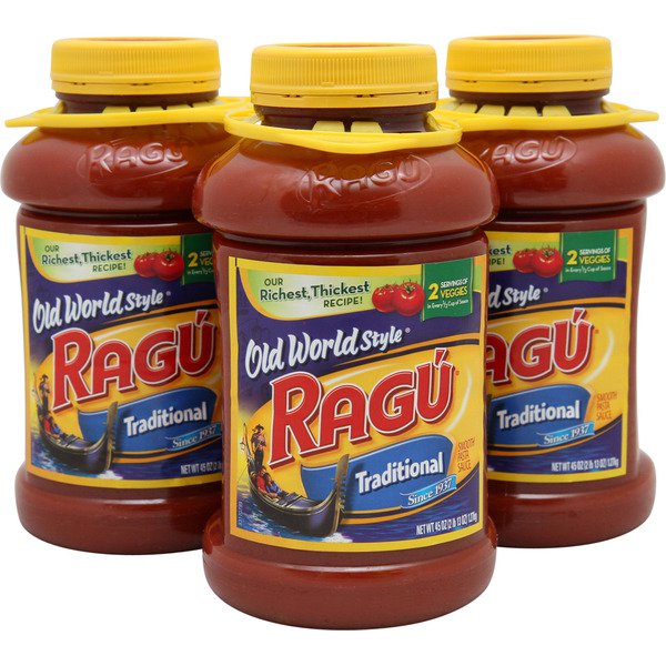ragu old world style pasta sauce 3 x 45 oz