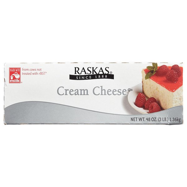 raskas cream cheese 3 lb