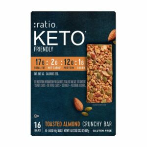 ratio crunchy bar 16 ct