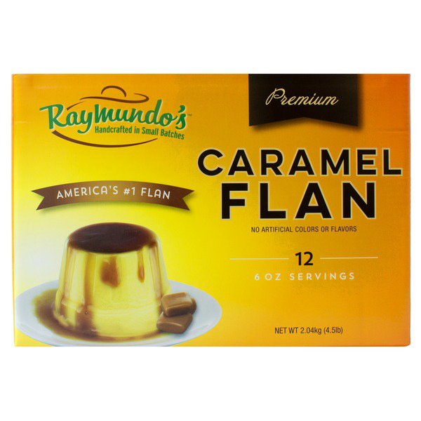 raymundos premium caramel flan 12 x 6 oz