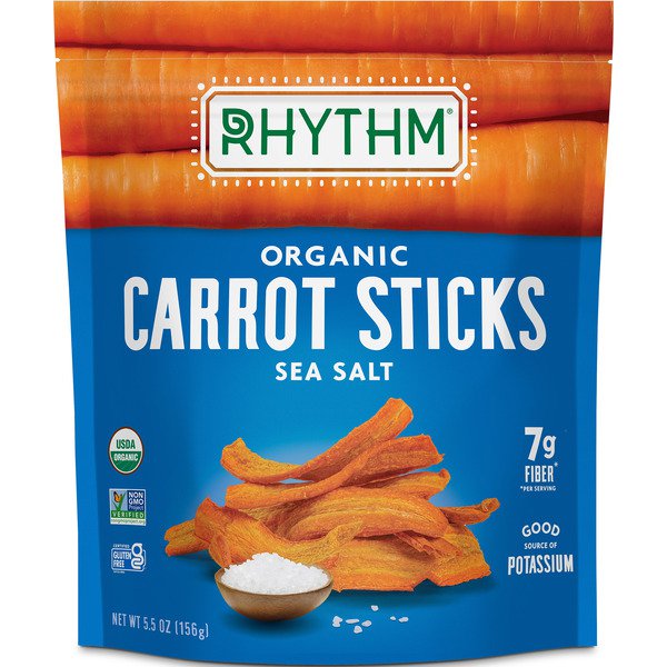 rhythm superfoods organic carrot sticks 5 5 oz