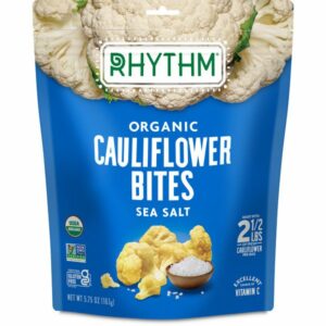 rhythm superfoods organic cauliflower bites 5 75 oz