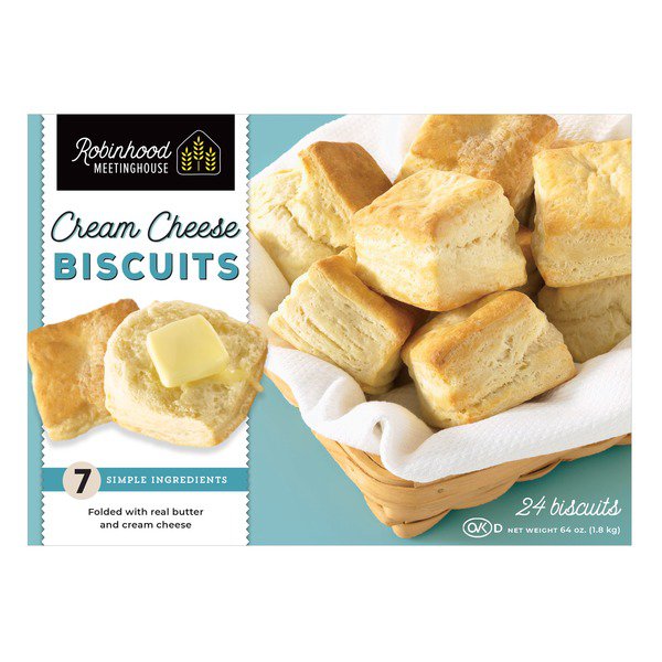 robinhood meetinghouse cream cheese biscuits 24 count
