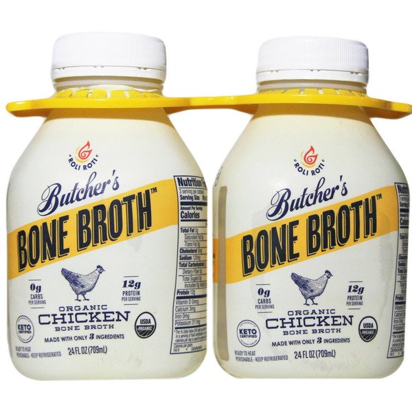 roli roti organic chicken bone broth 2 x 24 oz