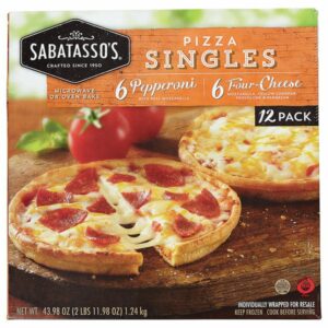 sabatassos pizza singles variety pack 43 98 oz