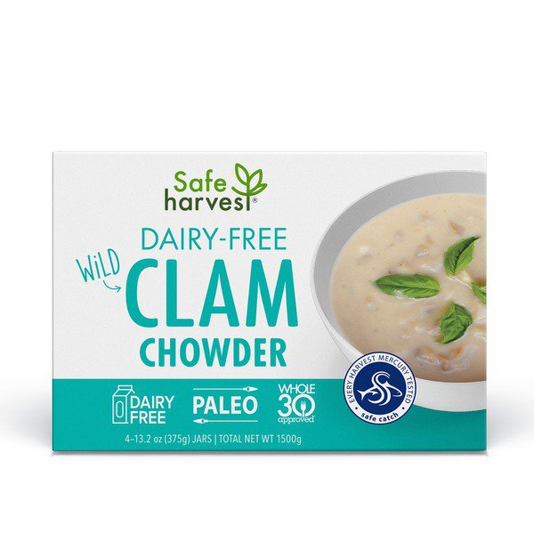 safe catch diary free clam chowder 4 x 13 2 oz