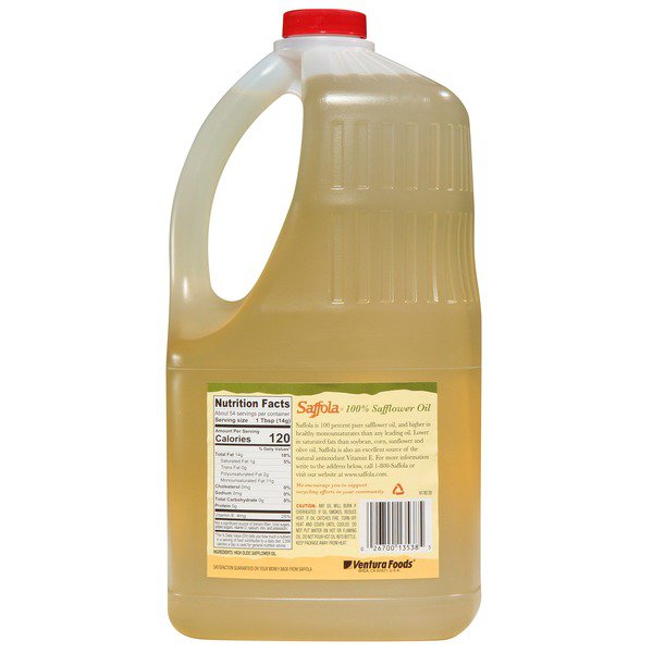 saffola safflower oil 1 gal 1