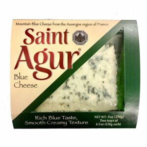saint agur blue cheese 2 4 5oz