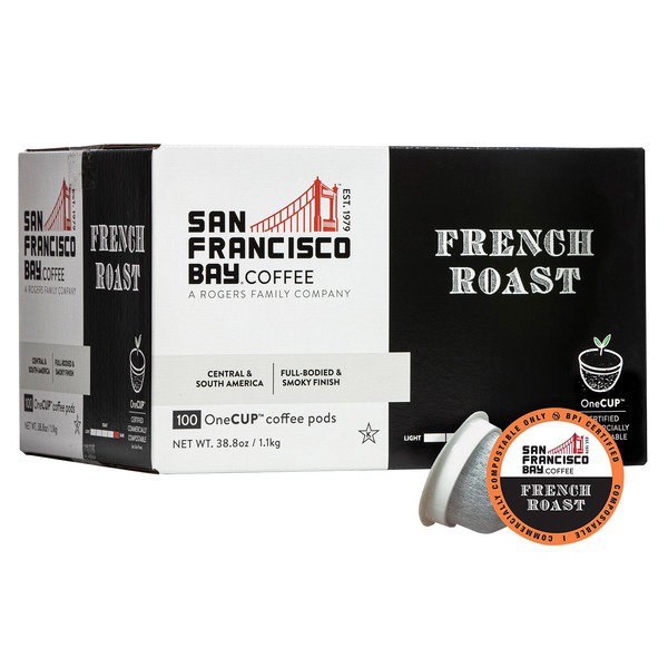 san francisco bay single serve coffee french roast 100 ct 1