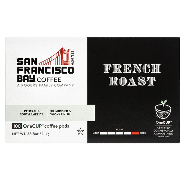 san francisco bay single serve coffee french roast 100 ct