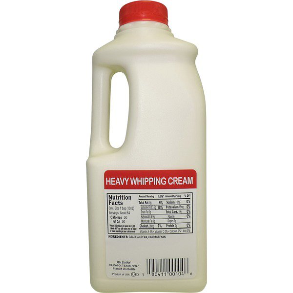 sarah farms heavy whipping cream 32 fl oz 1