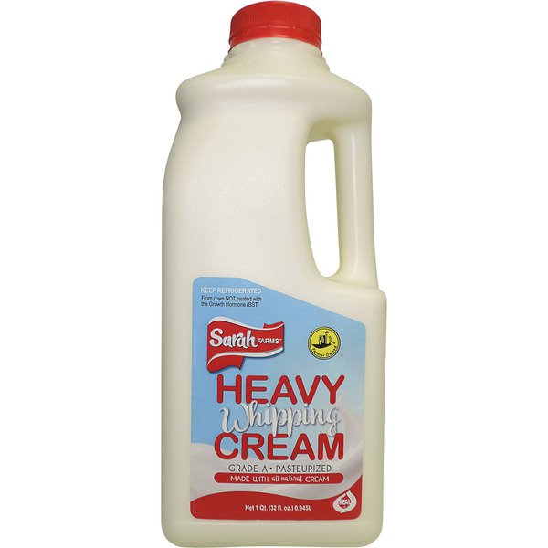 sarah farms heavy whipping cream 32 fl oz