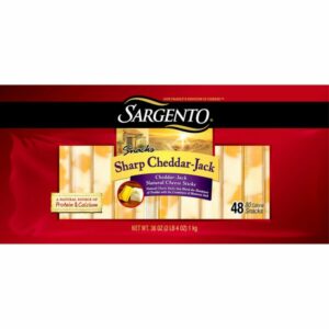 sargento sharp cheddar jack cheese sticks 48 x 0 75 oz